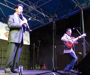 George Grosman and Joe Fritz - photo by
  Rick Forte